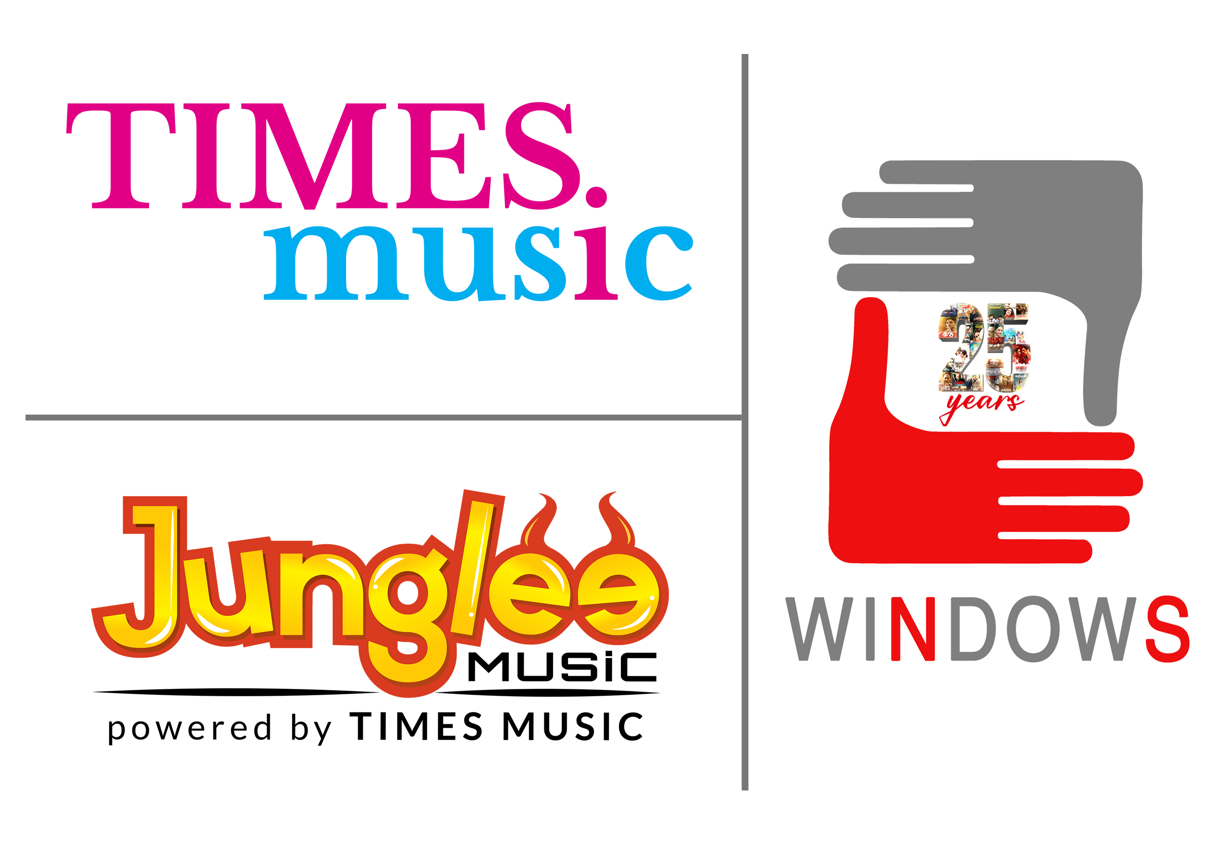 Times Music&rsquo;s film label Junglee Music & Windows Production Unite for a 7-Film Collaboration in a Landmark 25th Year Celebration of Windows